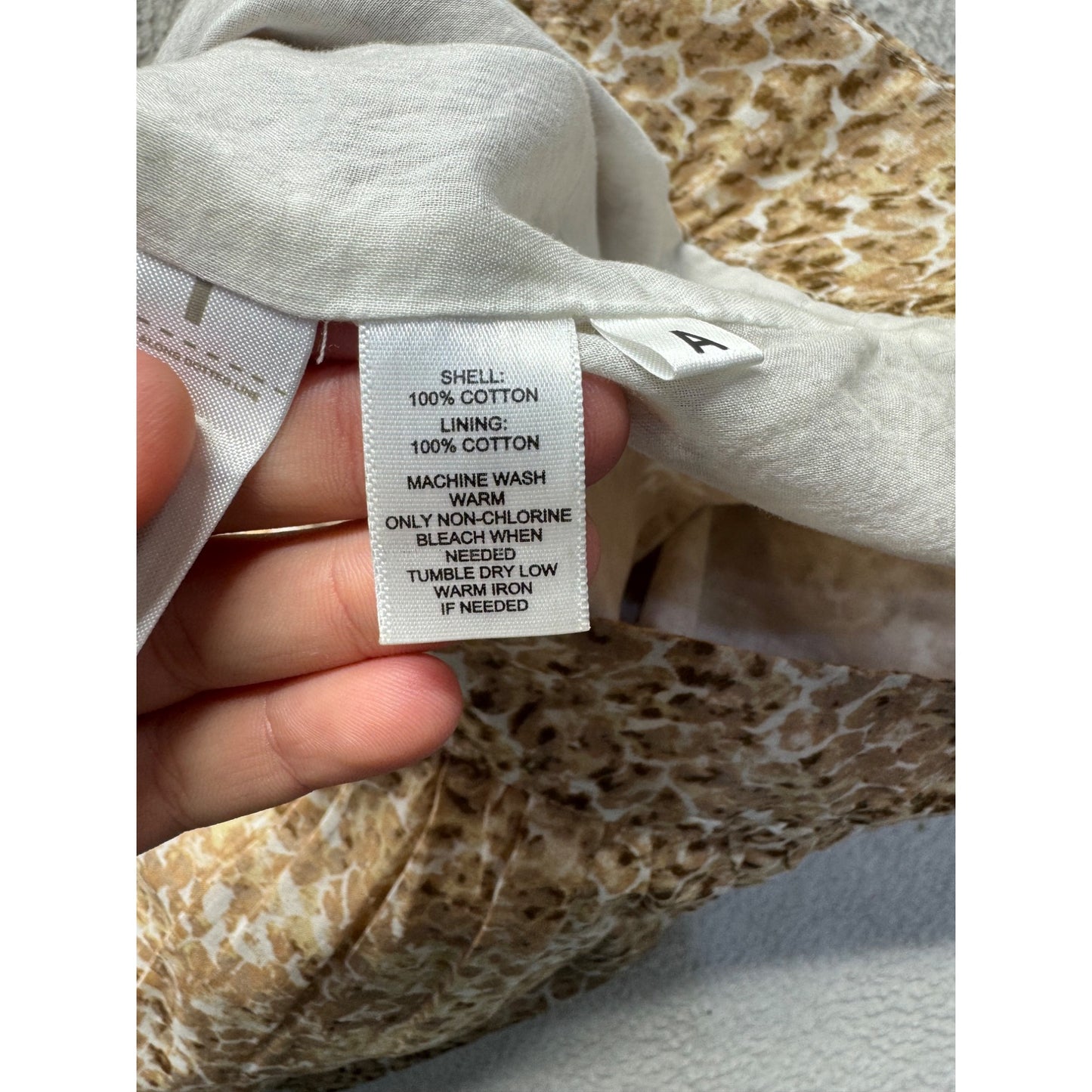 Ann Taylor Loft Size 10 Animal Print Cotton Skirt #197B