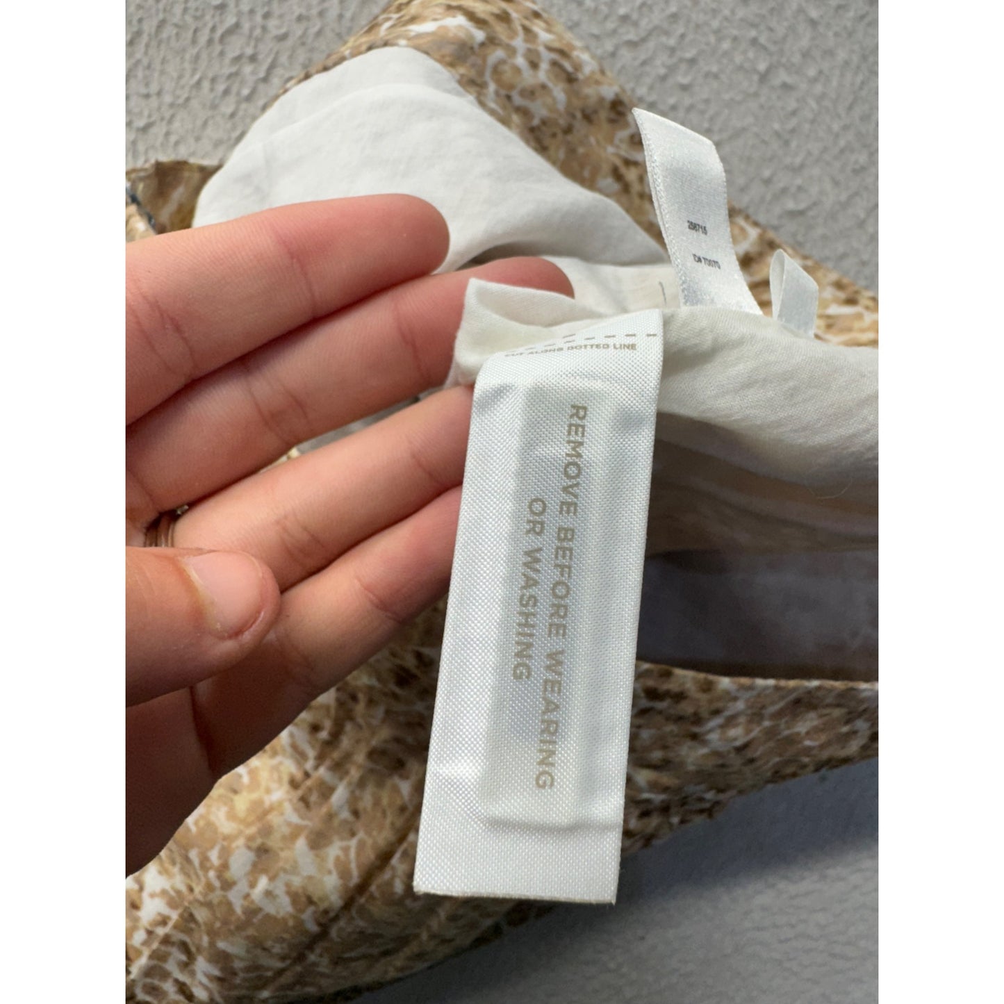 Ann Taylor Loft Size 10 Animal Print Cotton Skirt #197B