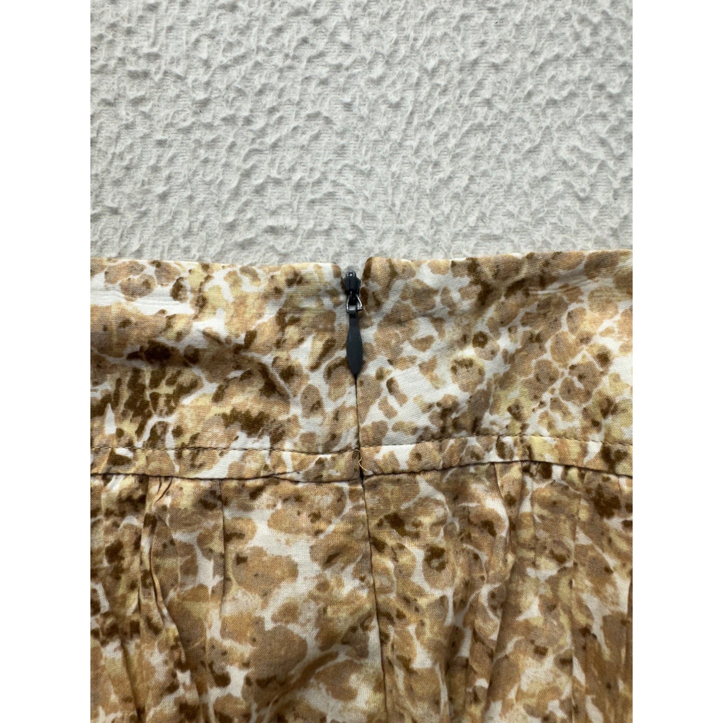 Ann Taylor Loft Size 10 Animal Print Cotton Skirt #197B