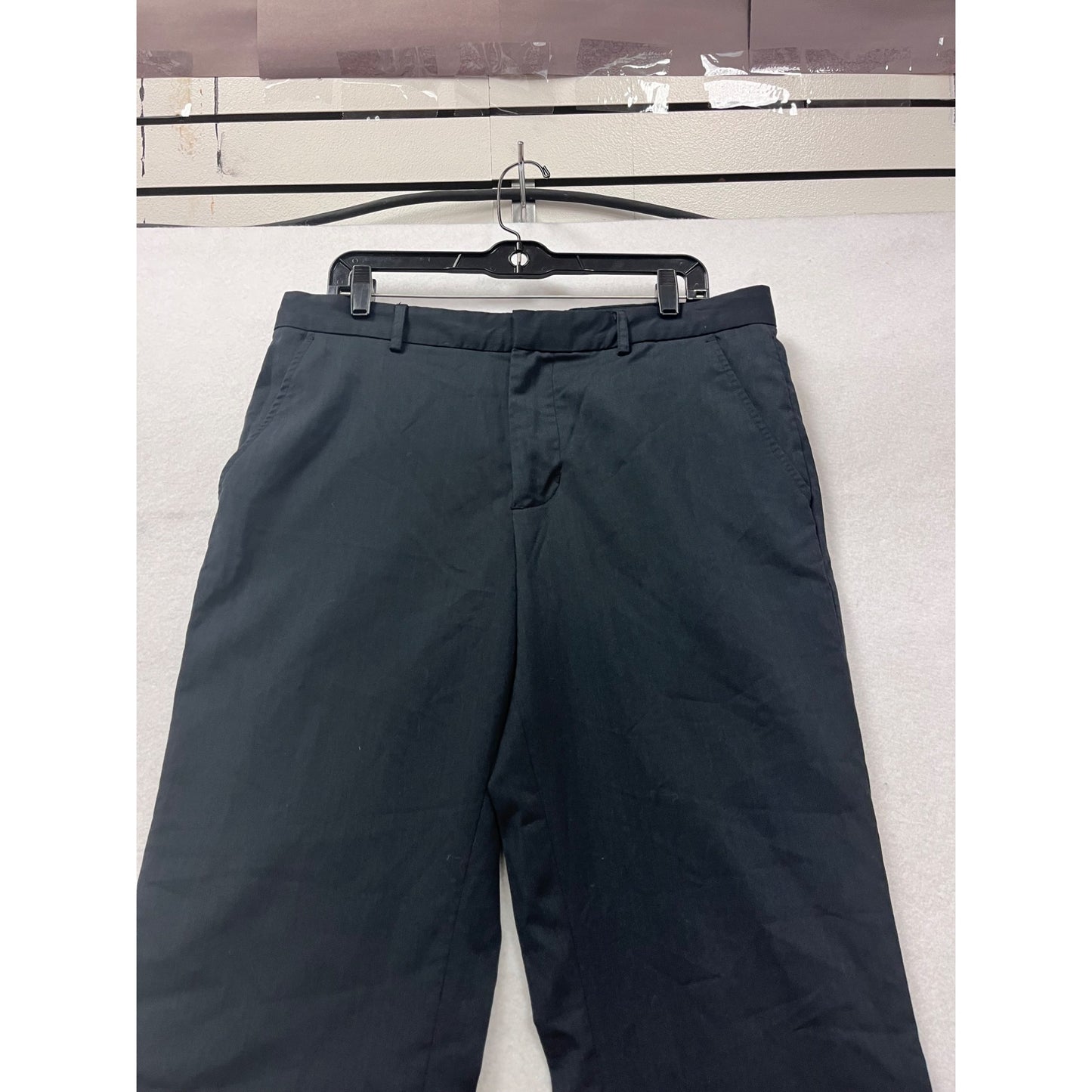 BKE Casuals Black Trousers 33L Straight Leg #600A