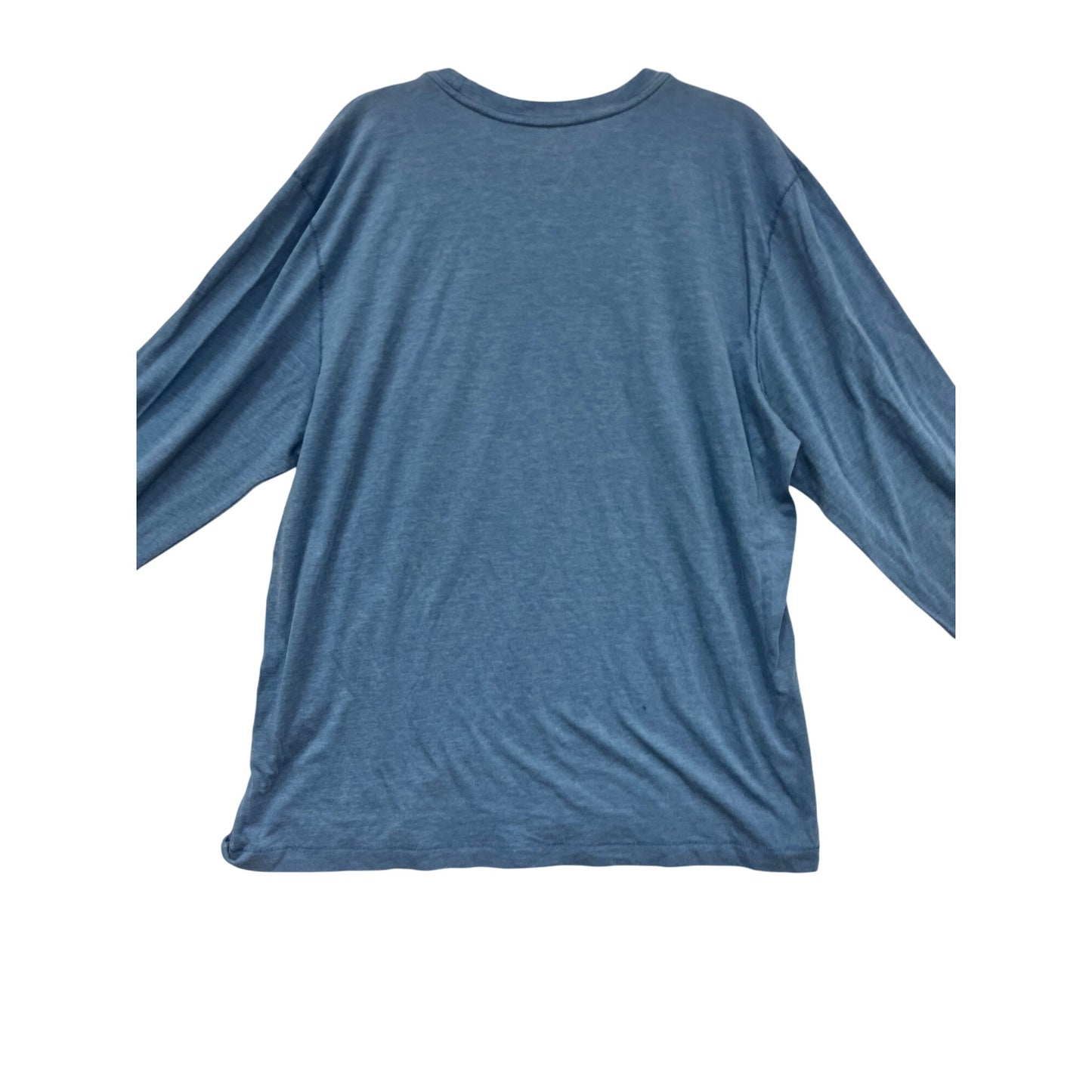 Life Is Good Blue Long Sleeve T-Shirt Size XL #359A