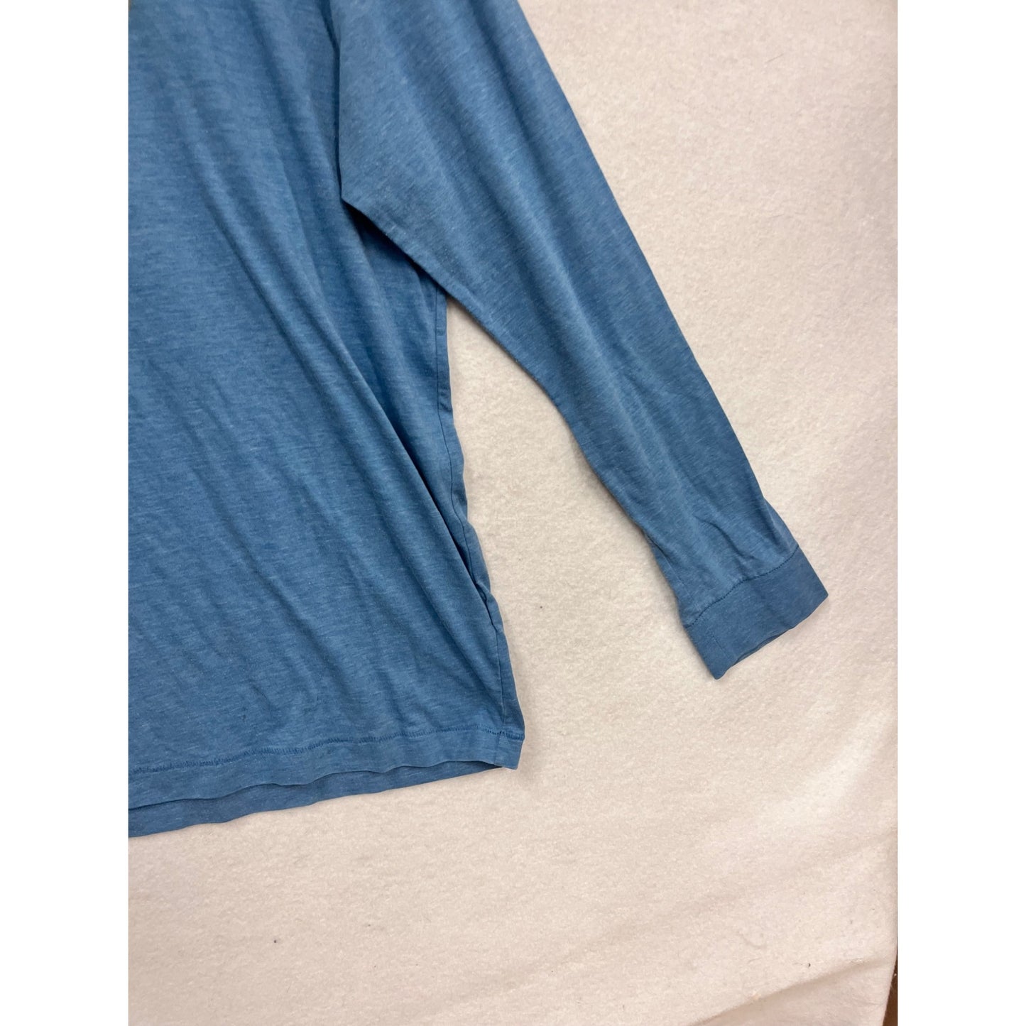 Life Is Good Blue Long Sleeve T-Shirt Size XL #359A