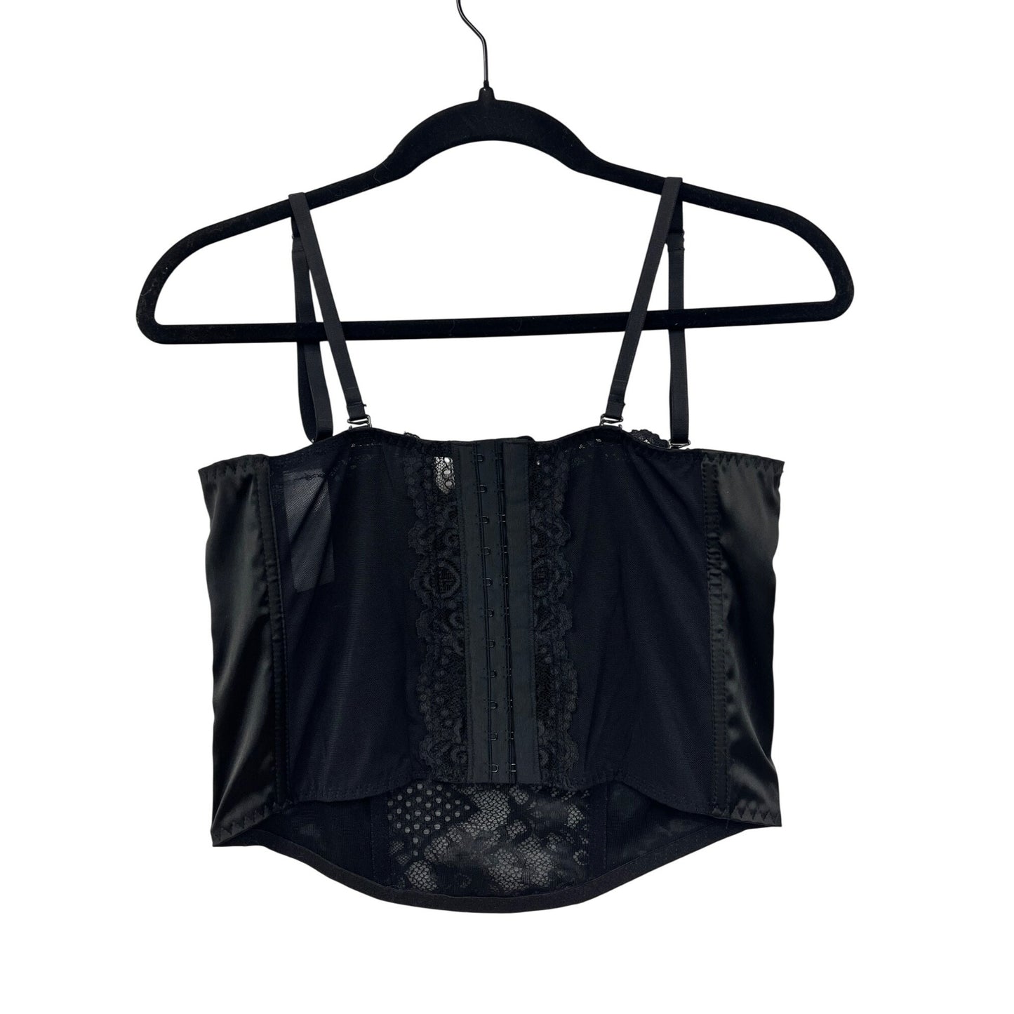 Women’s Sincerely Jules Black Lace Corset Top #2788