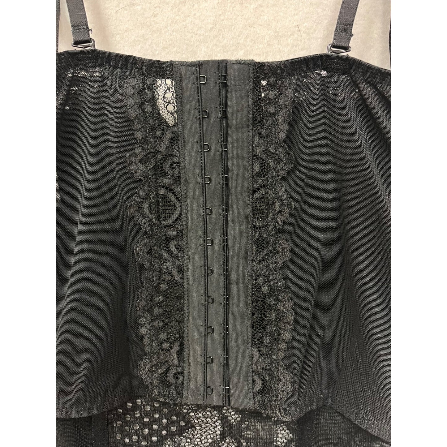 Women’s Sincerely Jules Black Lace Corset Top #2788