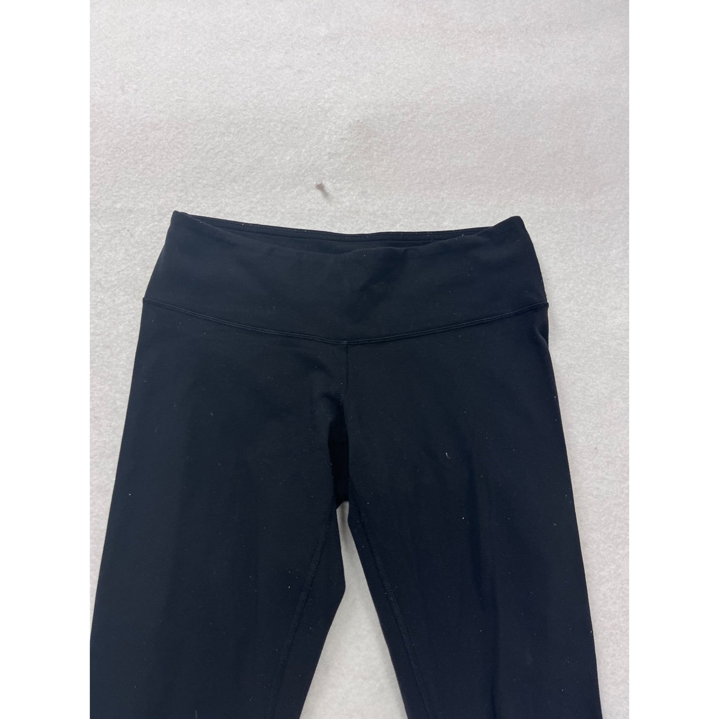 Lululemon Black Full-Length Yoga Leggings Size 6 #123A