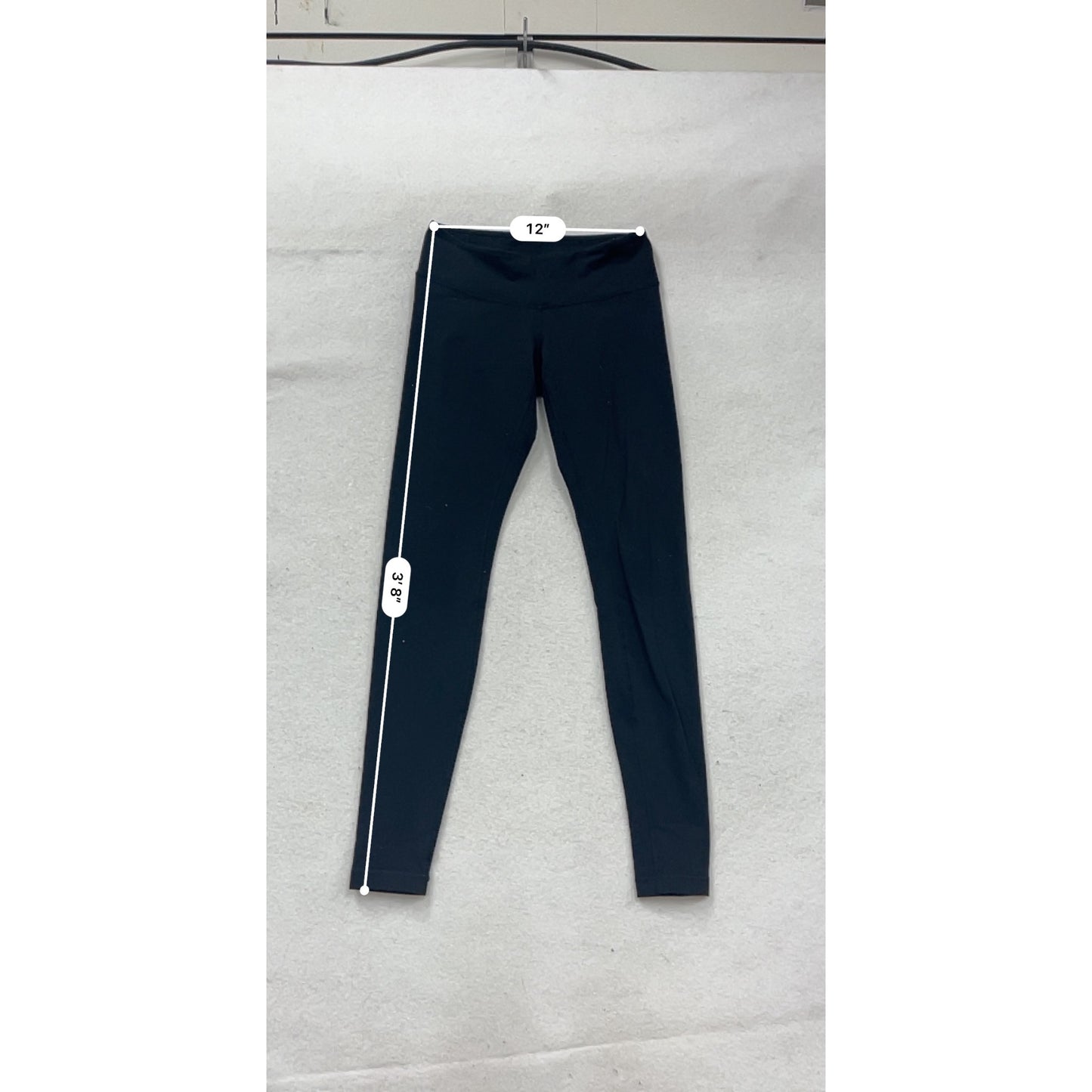 Lululemon Black Full-Length Yoga Leggings Size 6 #123A