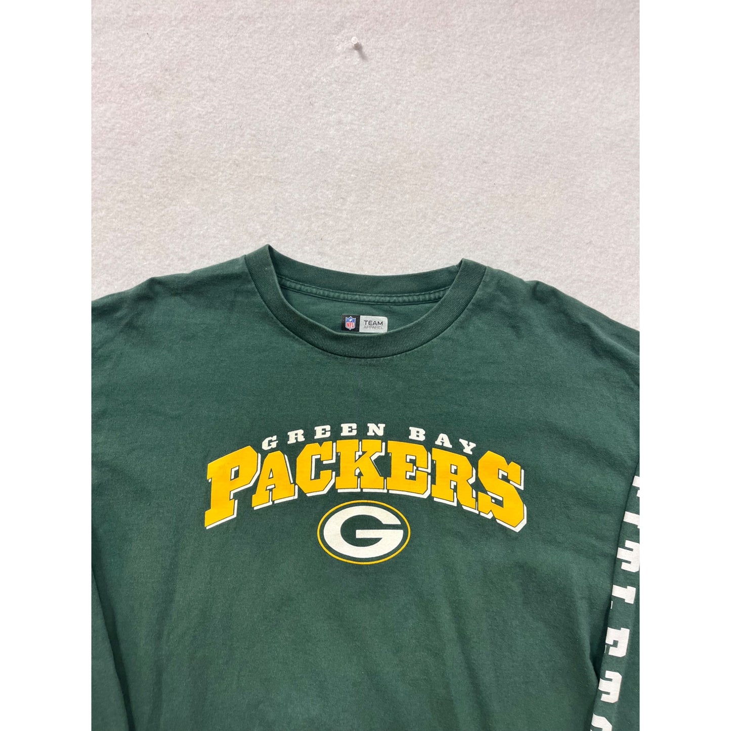 Green Bay Packers NFL Team Apparel Long Sleeve Shirt XL #8762