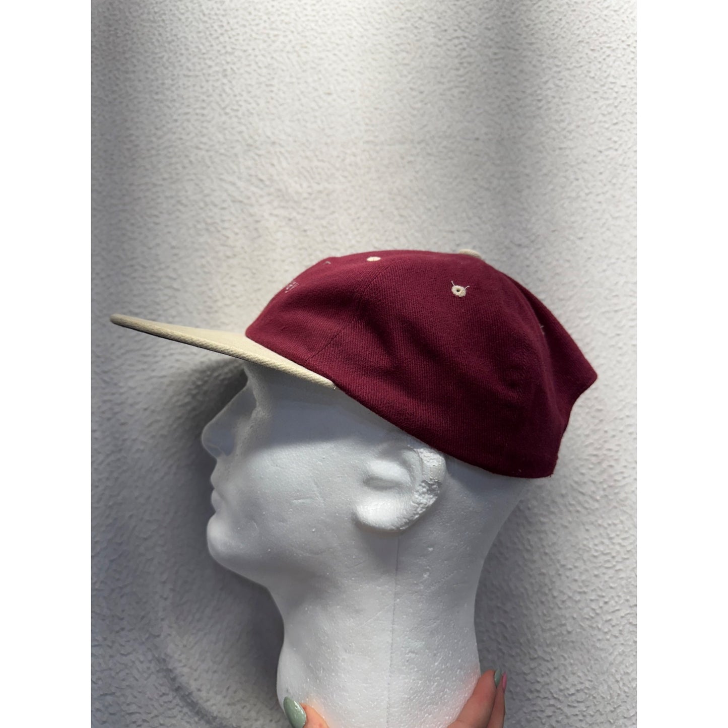 Vintage Bergen Norway BN Baseball Cap 100% Cotton #7858