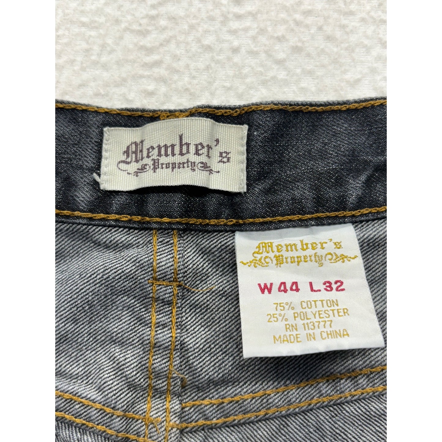 Mens Members Property Premium Denim Jeans #7438