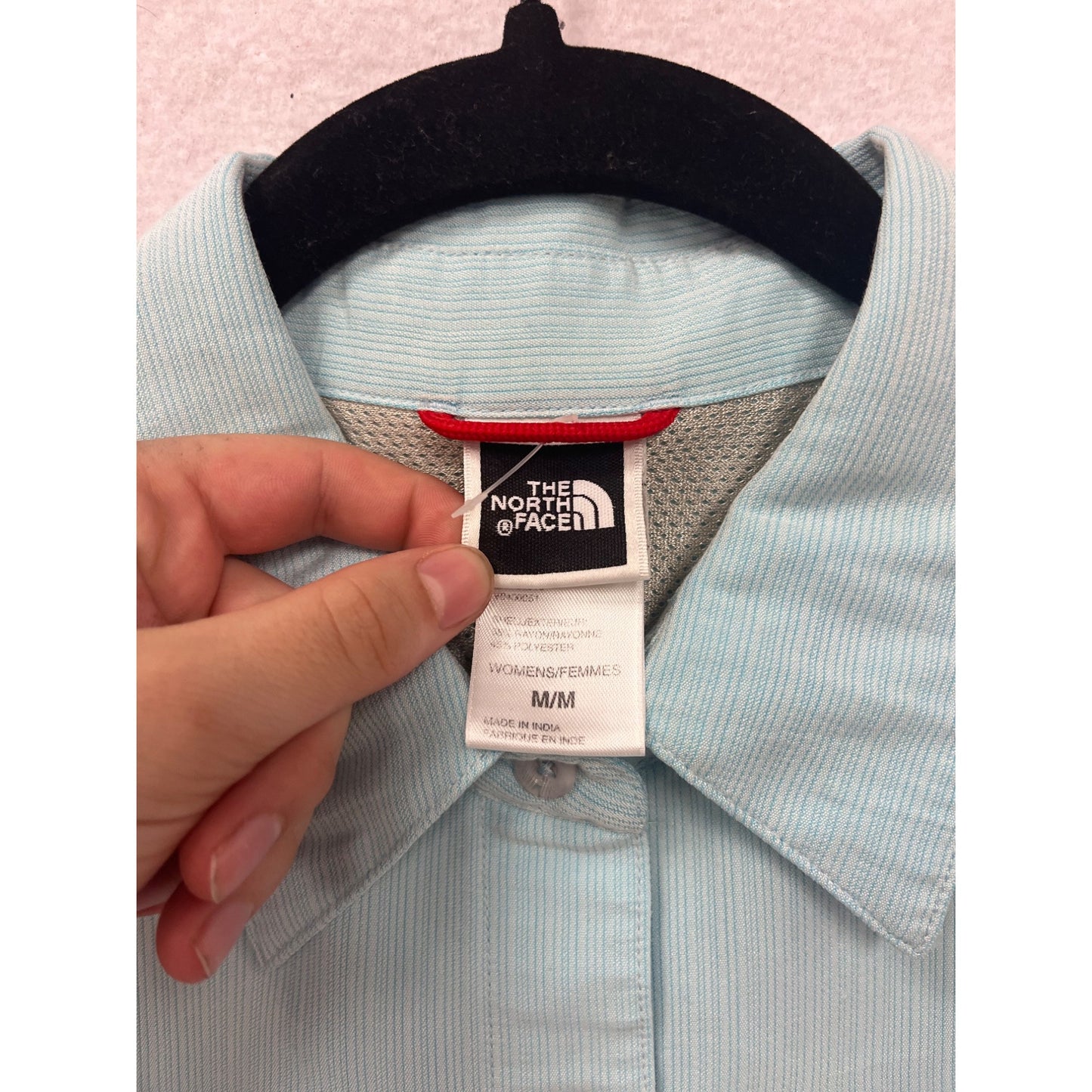 The North Face Button-Up Short-Sleeve Shirt M #8639