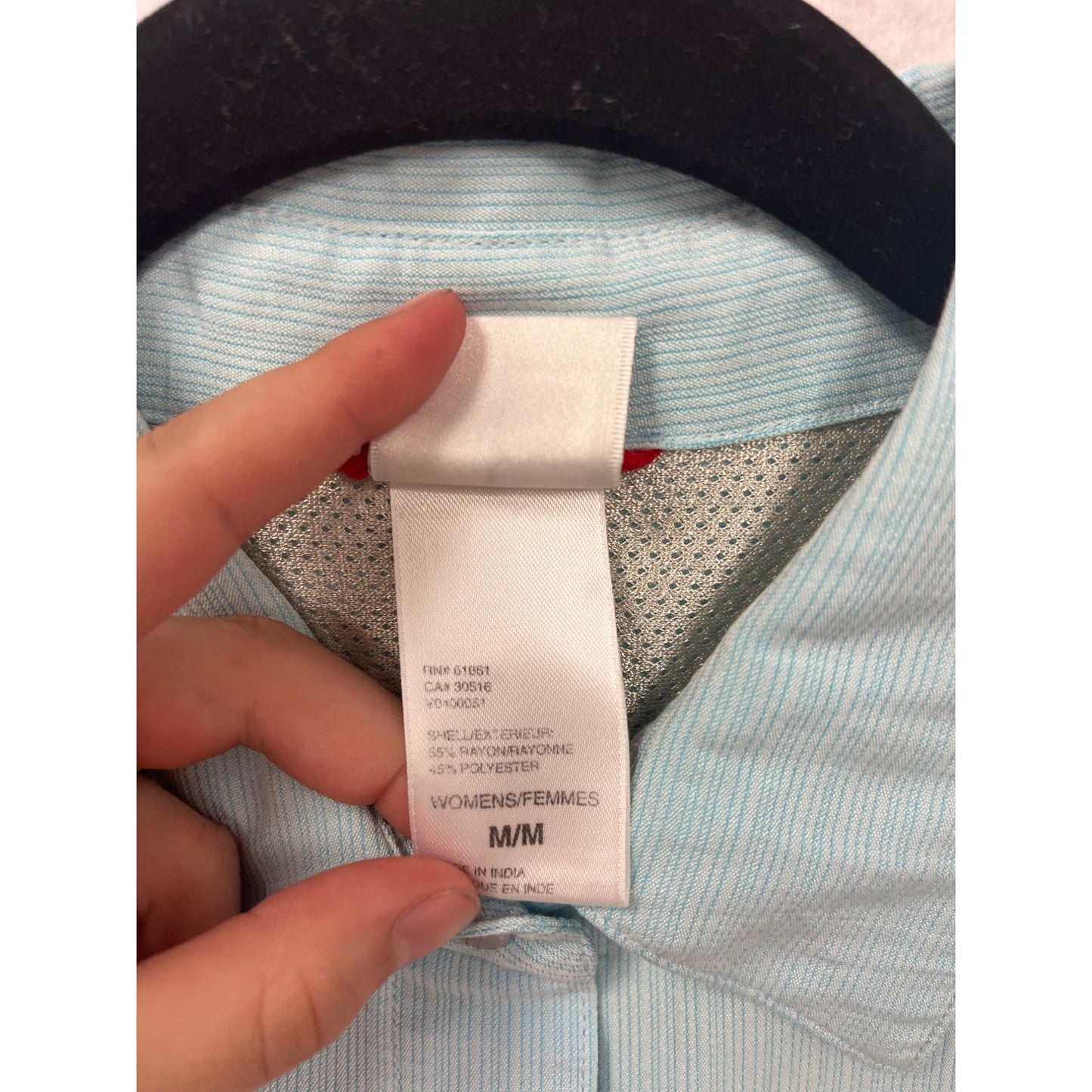 The North Face Button-Up Short-Sleeve Shirt M #8639