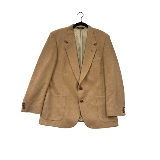 Nino Cerruti Camel Hair Wool Blazer Jacket Large #8955