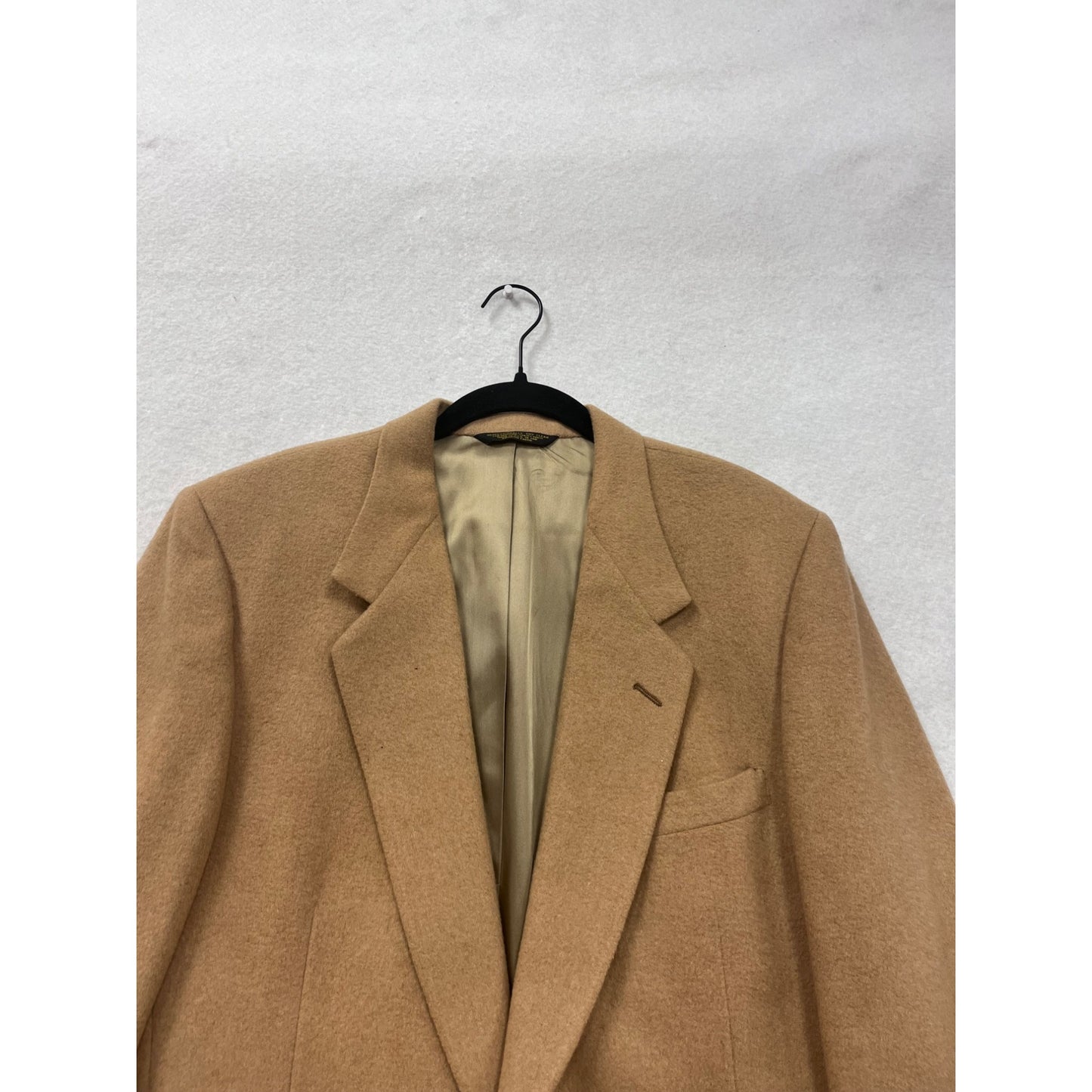 Nino Cerruti Camel Hair Wool Blazer Jacket Large #8955