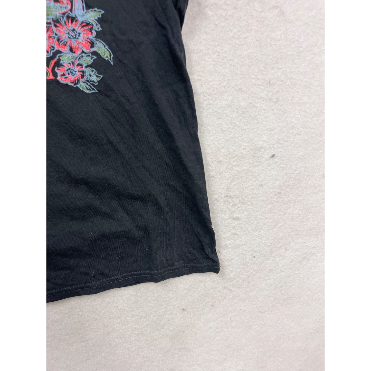 Roxy Paradise Bound Black Tee L #475A