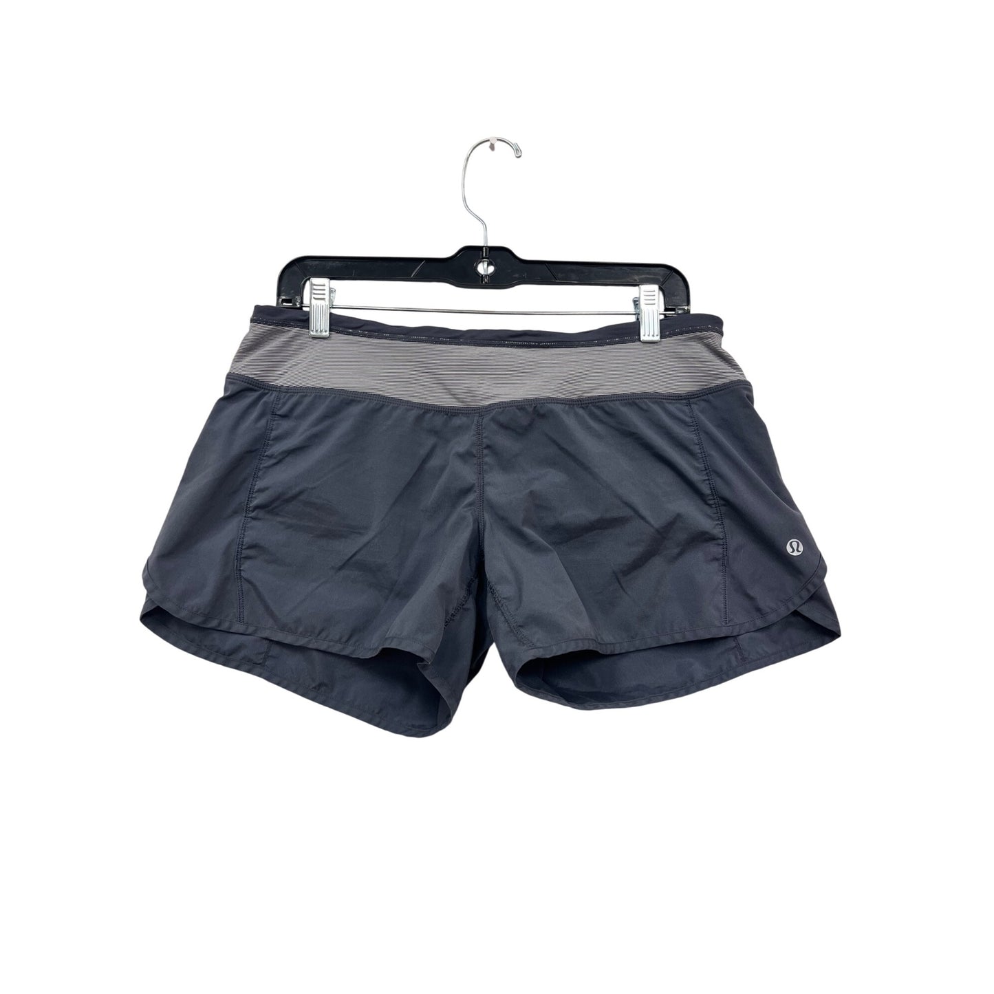 Lululemon Athletic Shorts Size 8 Gray & Black #334A