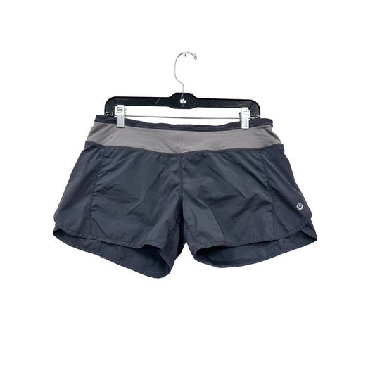 Lululemon Athletic Shorts Size 8 Gray & Black #334A