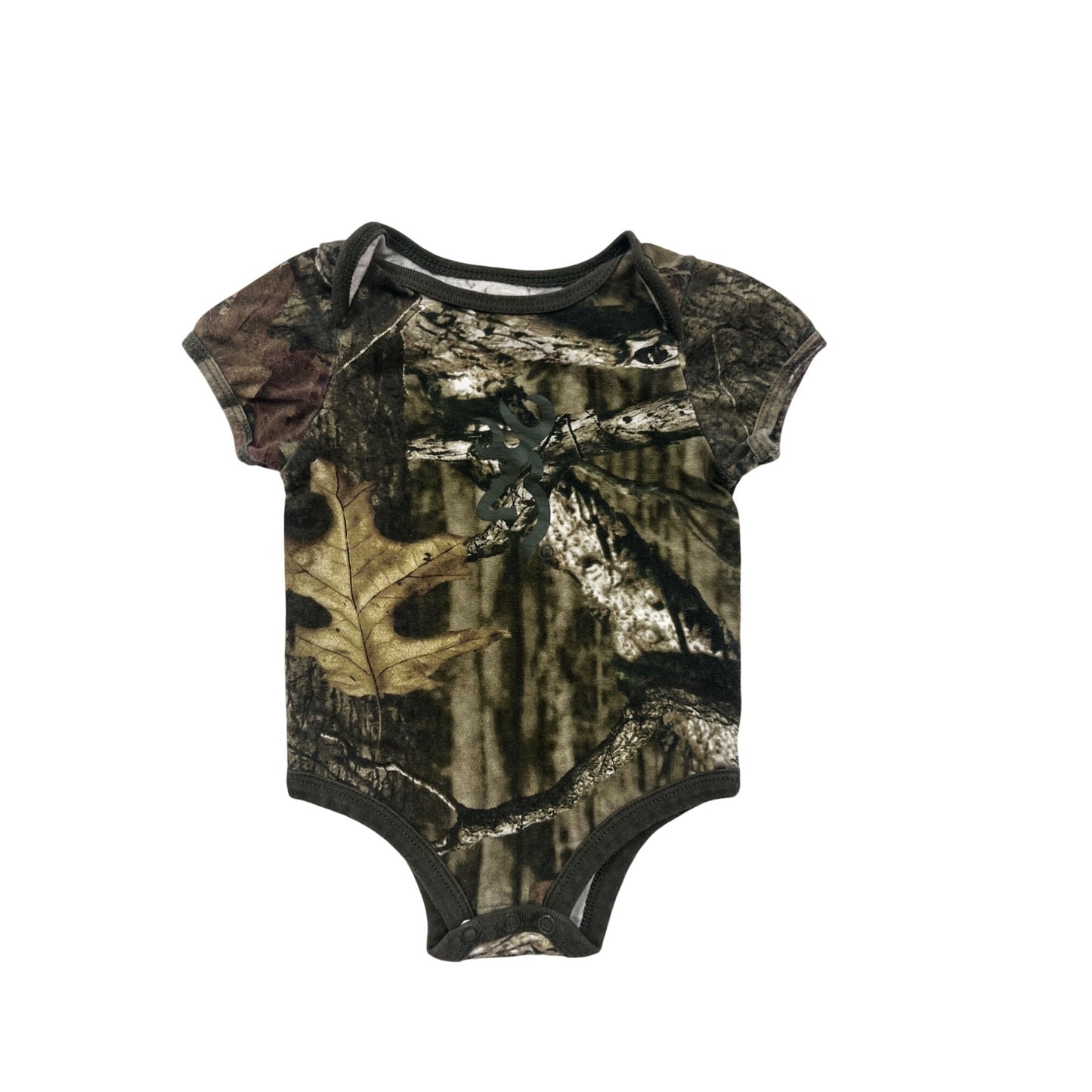 Browning Baby Camo Romper 3M Short Sleeve #8612