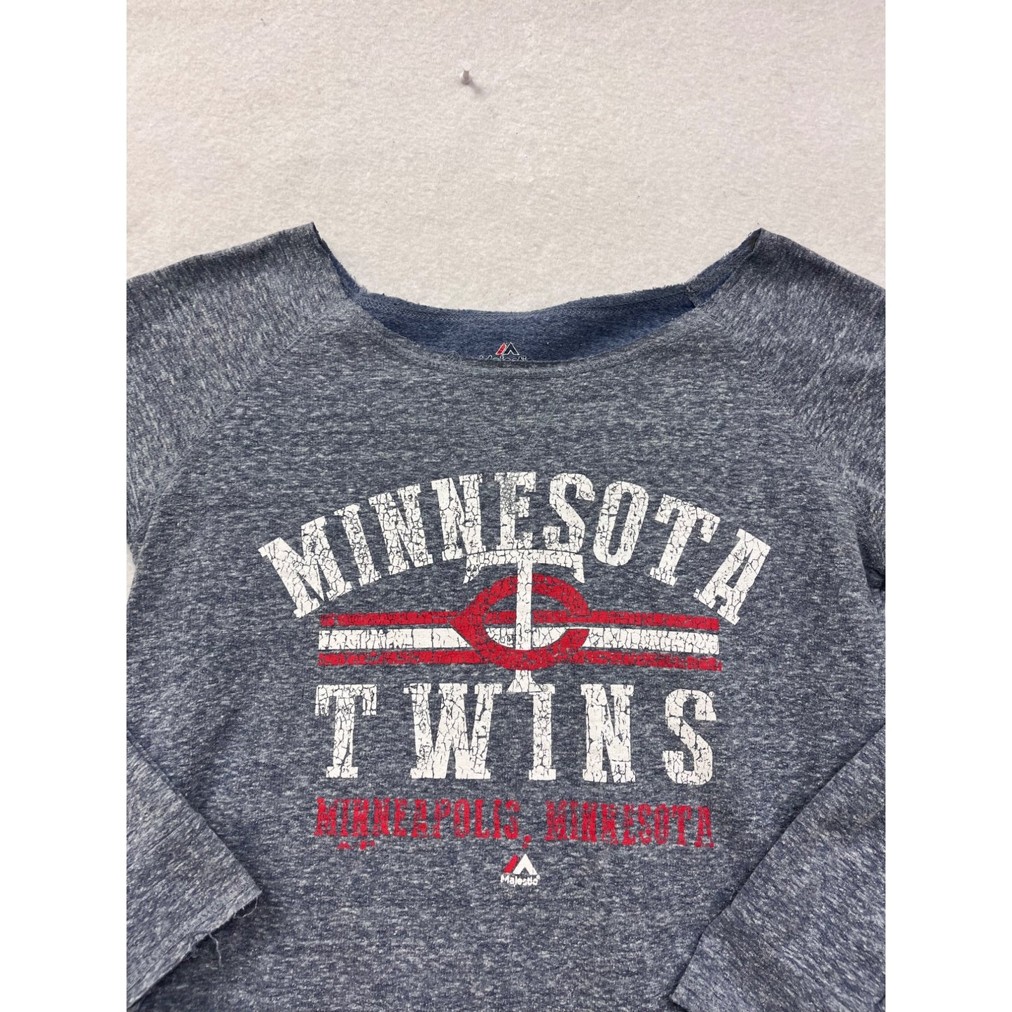 Minnesota Twins Long Sleeve Shirt M #8520