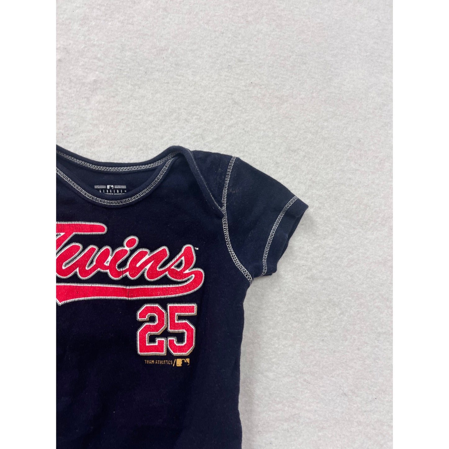 6/9m Minnesota Twins Baby Romper Buxton 25 #8555