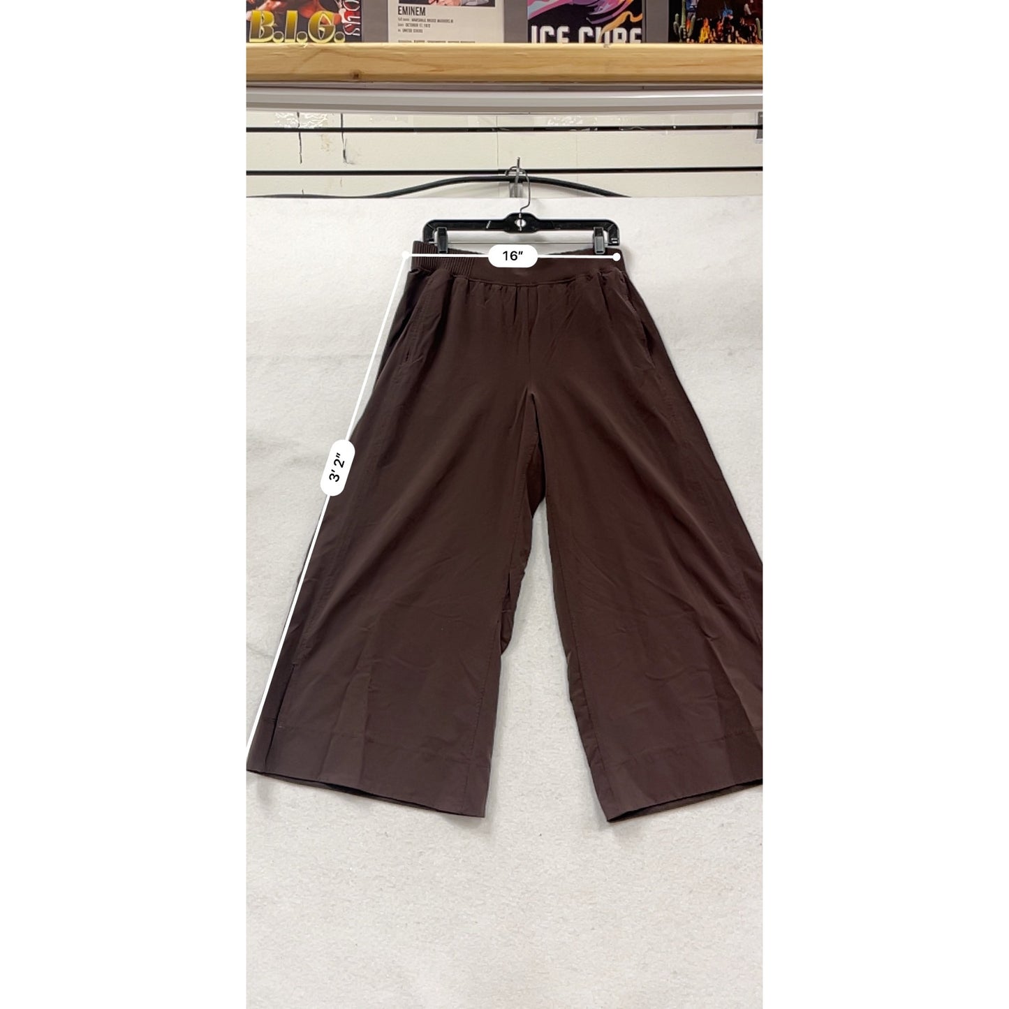 Lululemon Brown Wide-Leg Yoga Pants Size S #397A