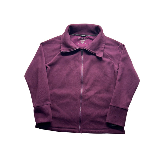 Calvin Klein Performance Plum Full-Zip Fleece Jacket #9127