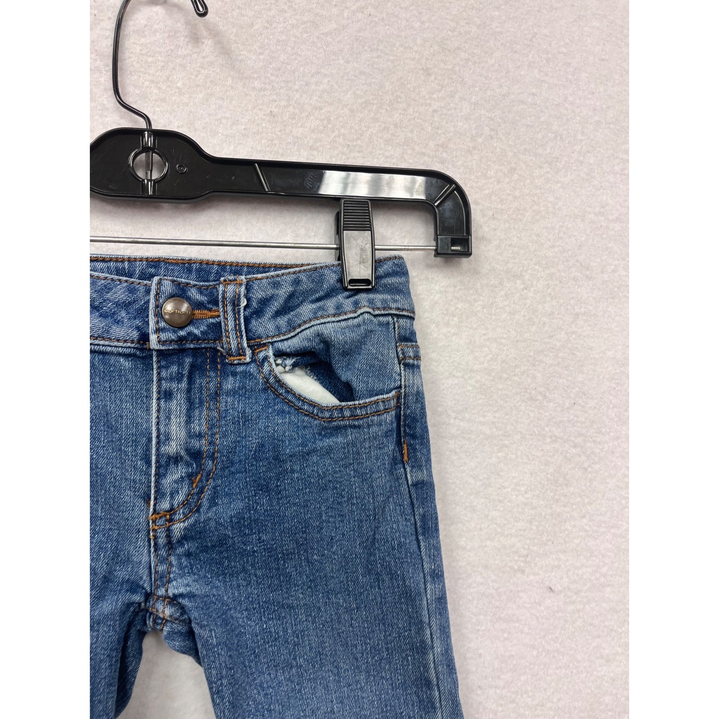 Carhartt 2T Blue Denim Jeans #8689