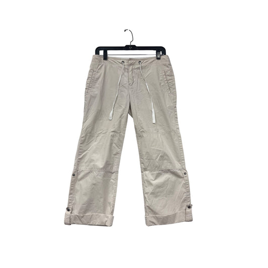 Gap Womens Beige Drawstring Cargo Pants Size 2 #8043