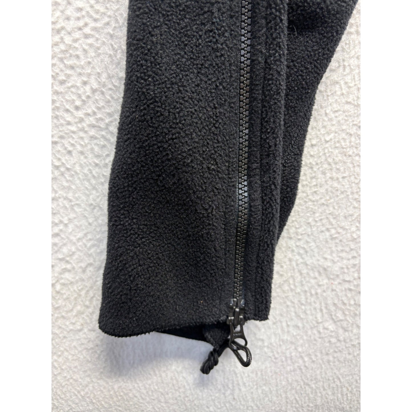 Vintage DSCP Black Fleece Bib Overalls With Adjustable Straps #7621