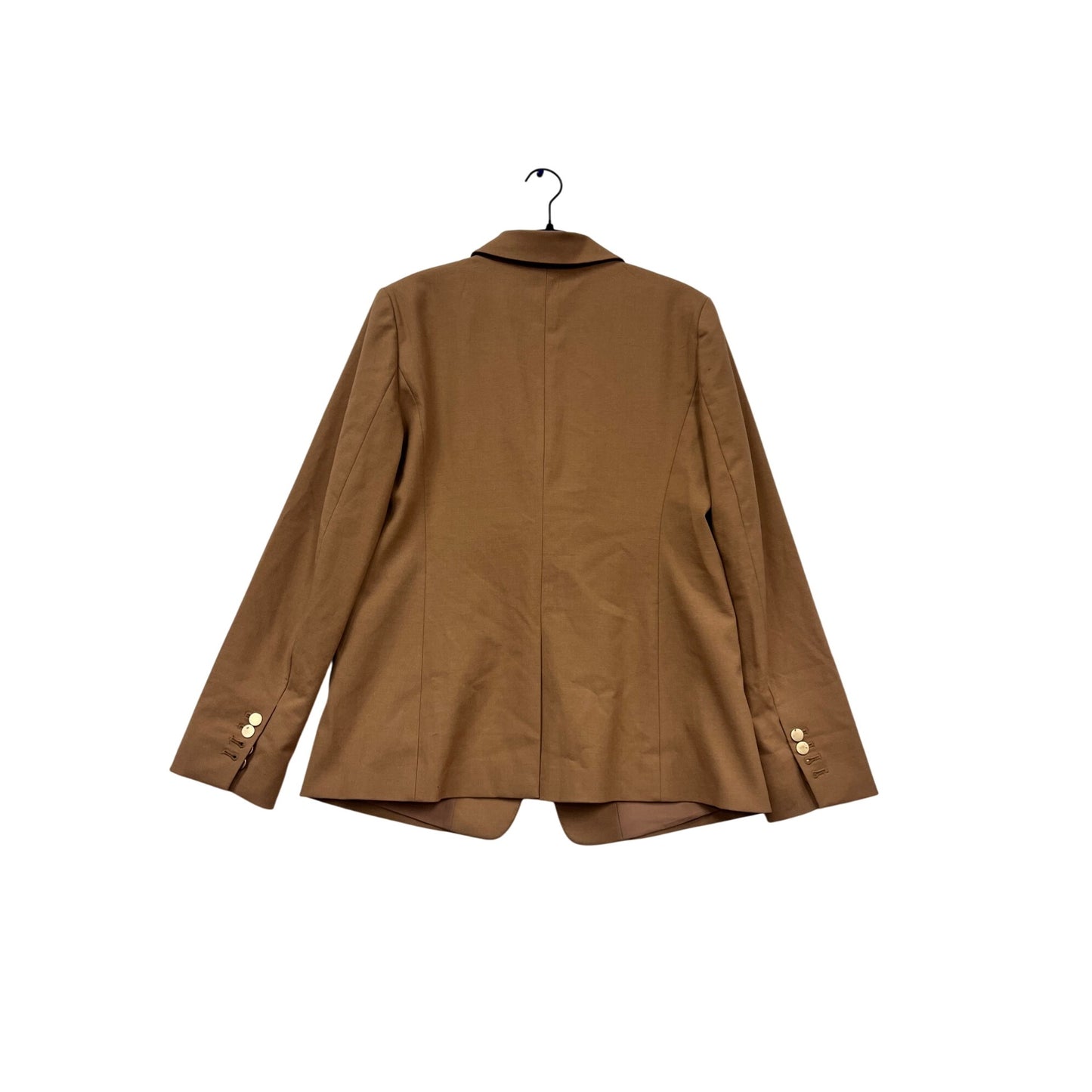 Ann Taylor Factory Single-Button Blazer Size 10 Brown #752A