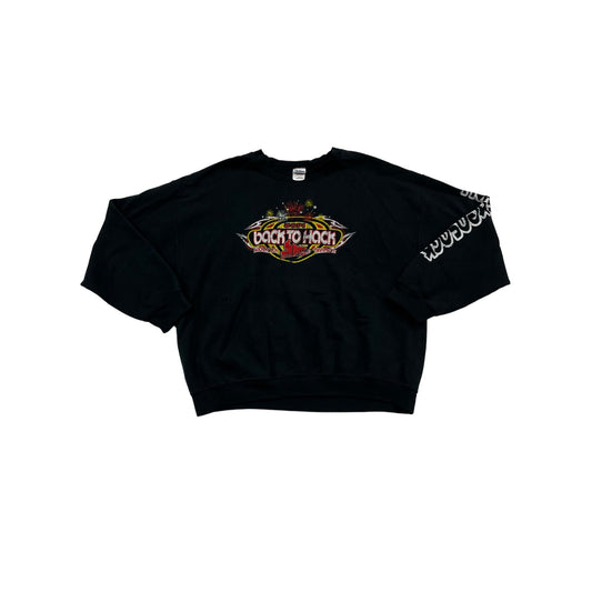 Men’s 2014 Back to Hack Snowmobile Crewneck #2437