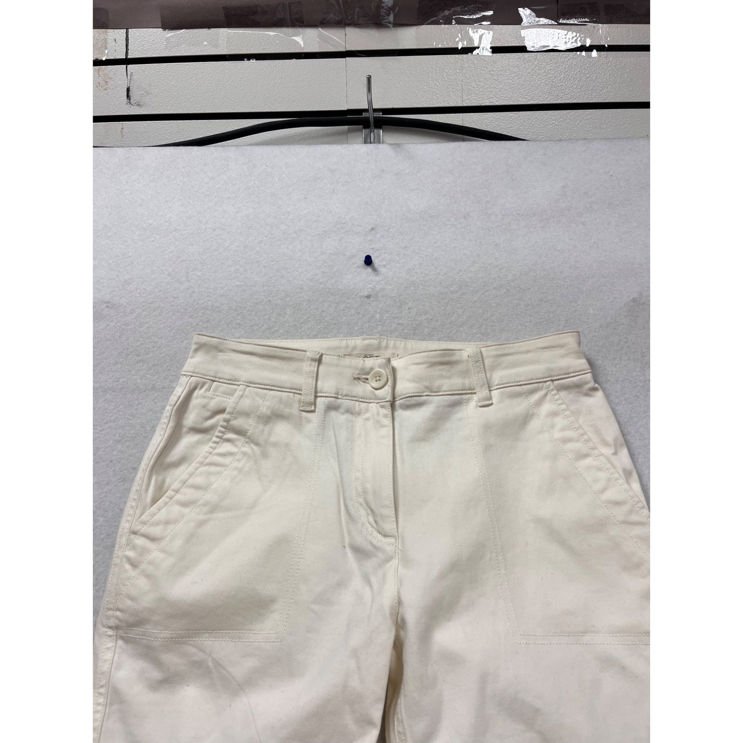 Ann Taylor Loft White Chino Pants Size 2 #782A