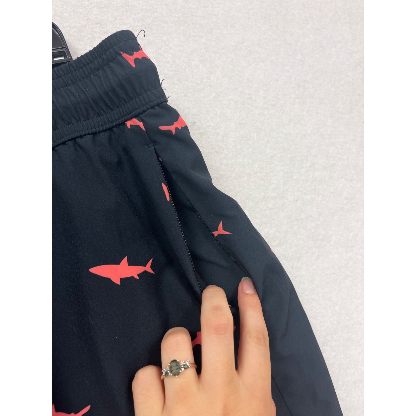 Moamgic Shark Print Swim Shorts XXL #316A