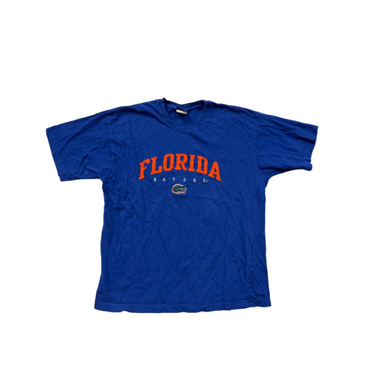 Florida Gators Blue T-Shirt XL By Old Varsity Brand Cotton Mens Casual Tee #6783