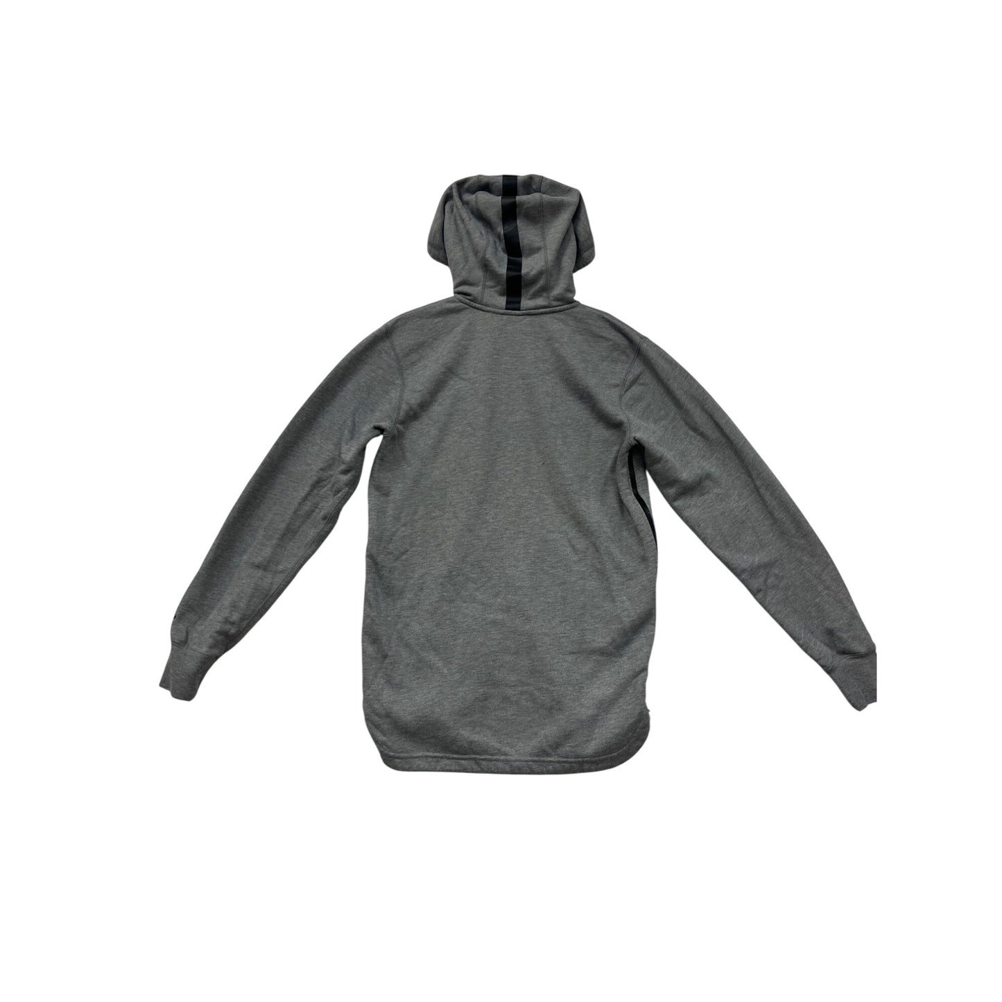 Nike Gray Full-Zip Hoodie W/ Star & Peace Symbol Graphic Size S #8837