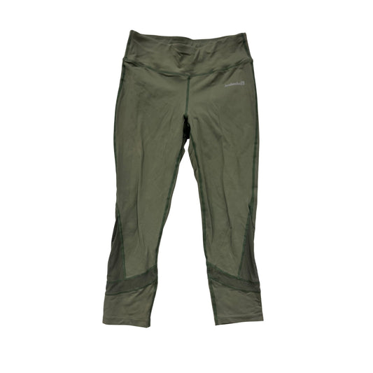 Avalanche Womens Olive Green Athletic Capri Leggings Small #8978