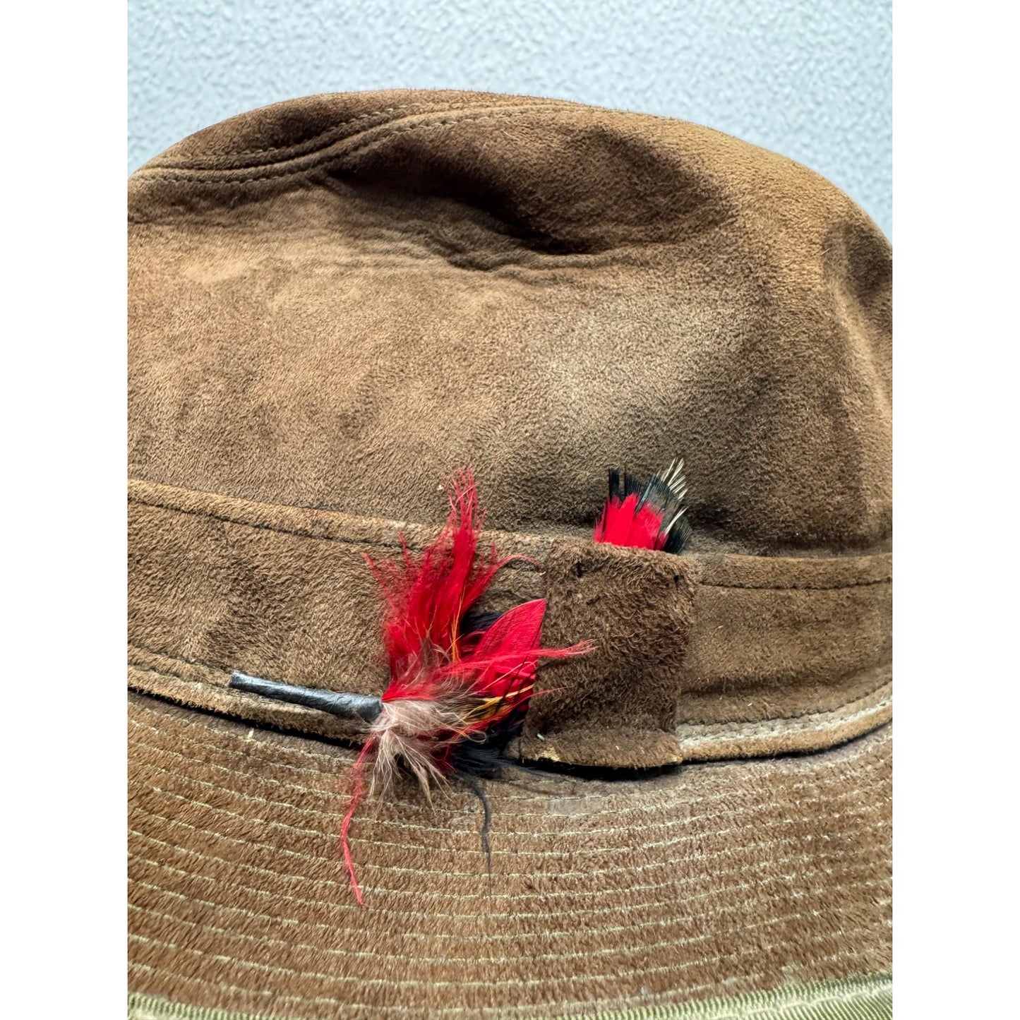 Vintage Towncraft Suede Fedora #5613