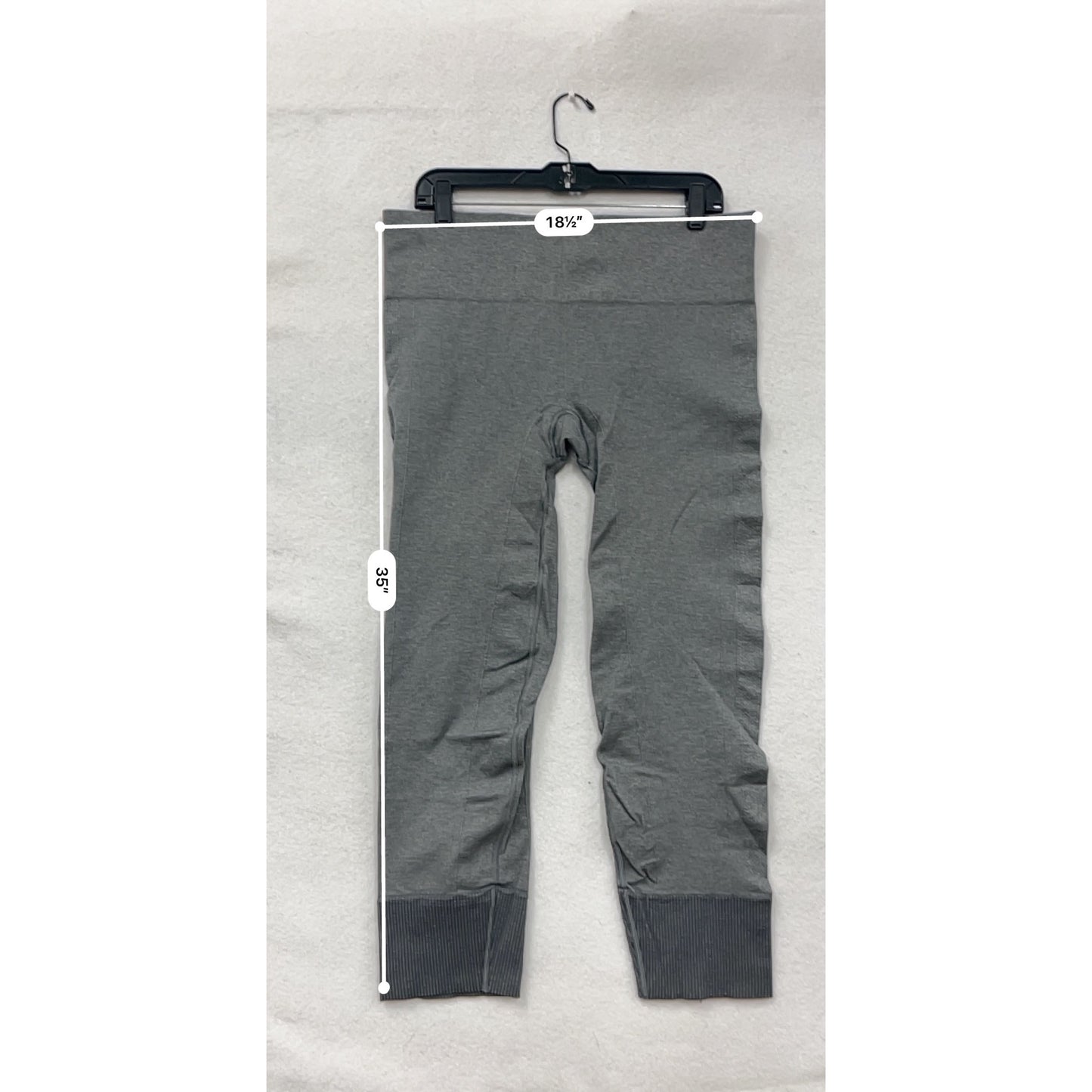 Lululemon Womens 2XL Gray Compression Leggings #8123