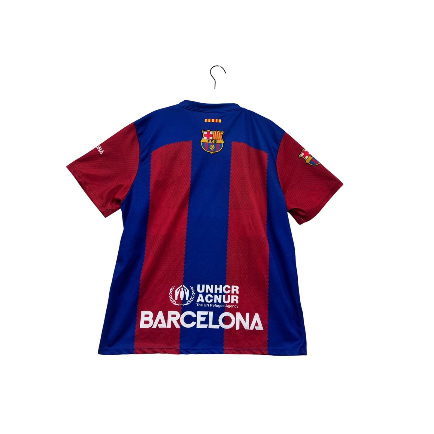 Barcelona FC Home Jersey Large G/L Unisex Calderon Sport #354A