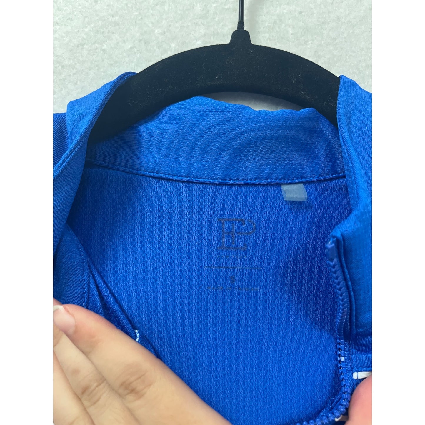 PGA Tour Womens Blue Short Sleeve Golf Polo Shirt Size M #539A