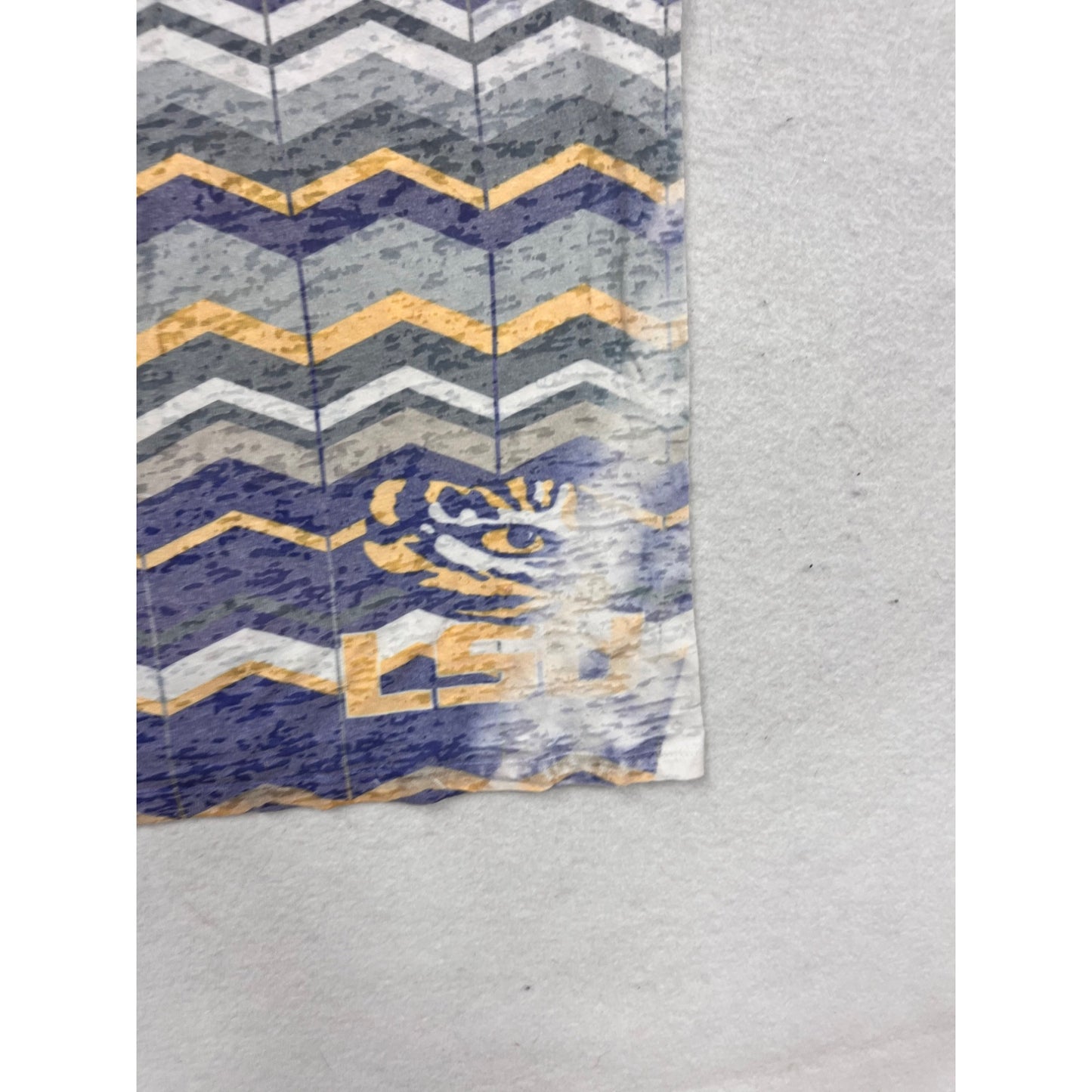 Blue Club Athletic Chevron Racerback Tank Top #298A