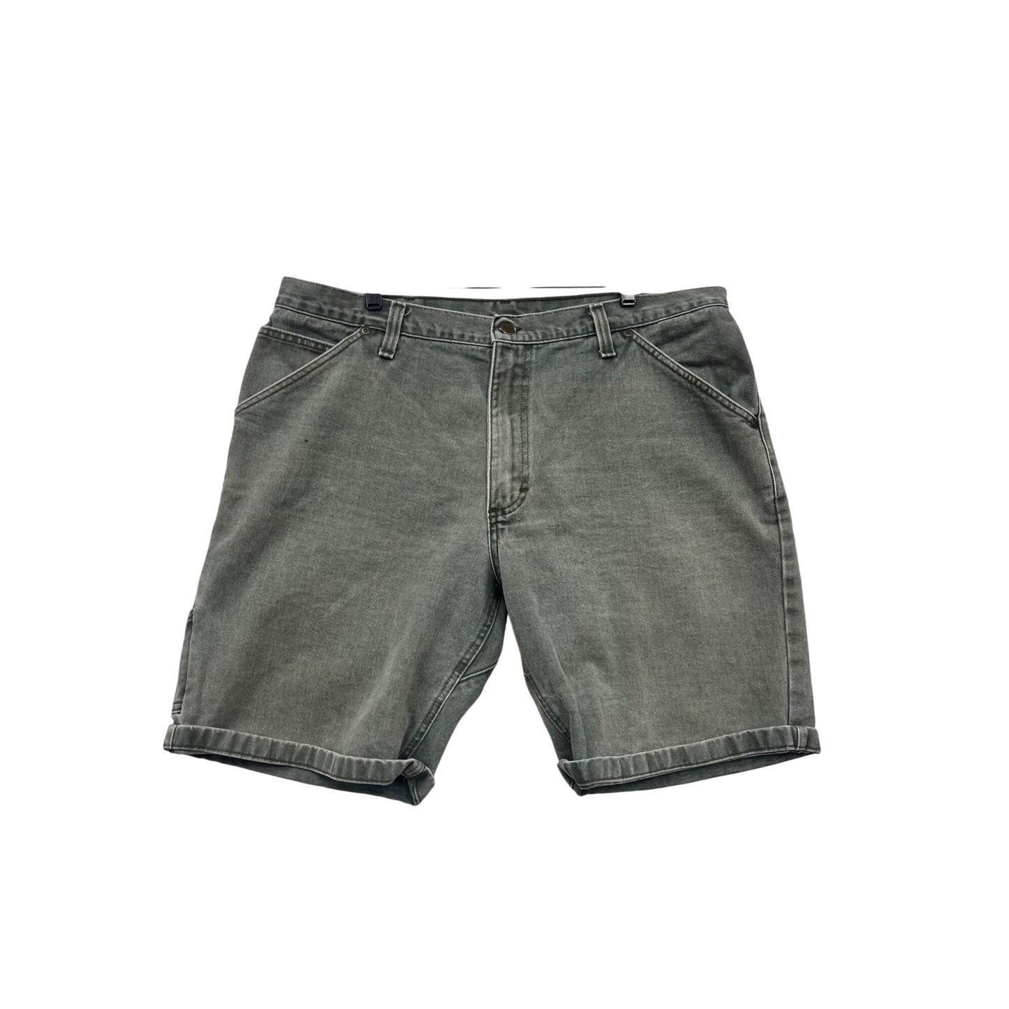 Carhartt Olive Green Denim Shorts Size 40 #434A