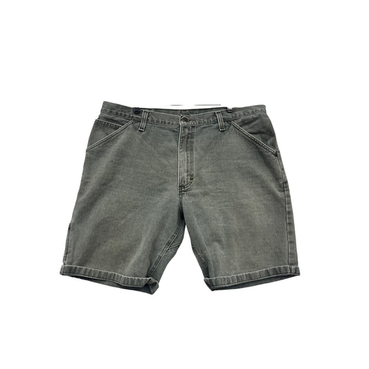 Carhartt Olive Green Denim Shorts Size 40 #434A
