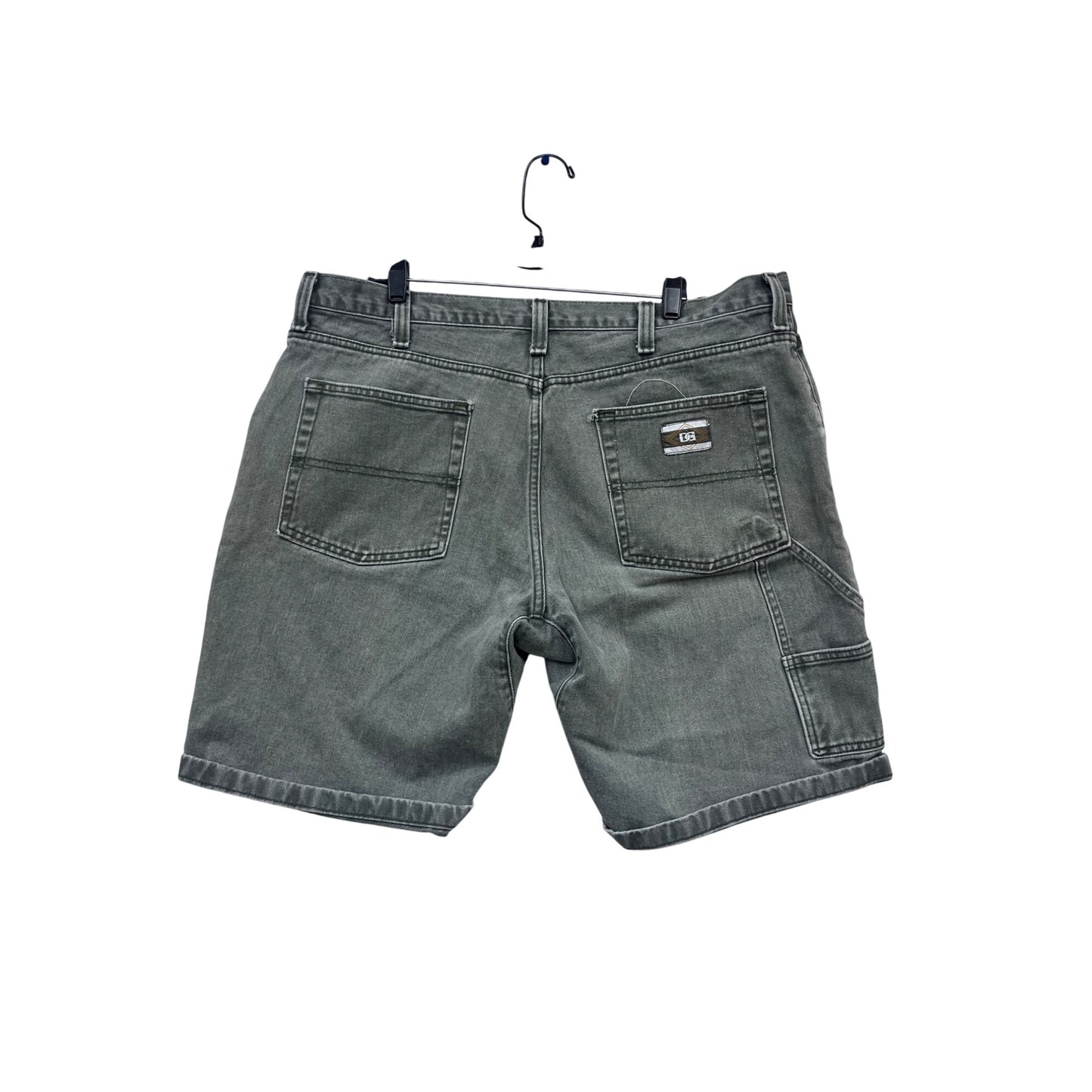 Carhartt Olive Green Denim Shorts Size 40 #434A