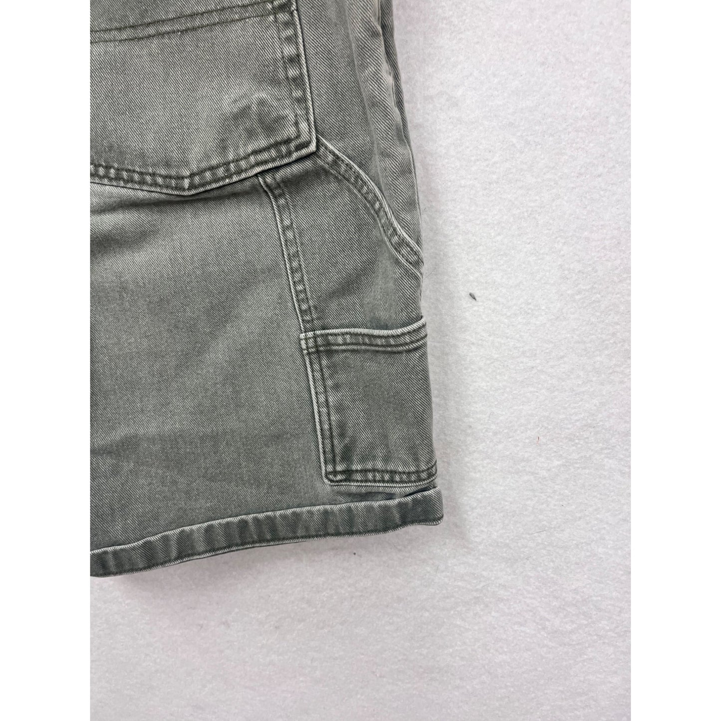 Carhartt Olive Green Denim Shorts Size 40 #434A