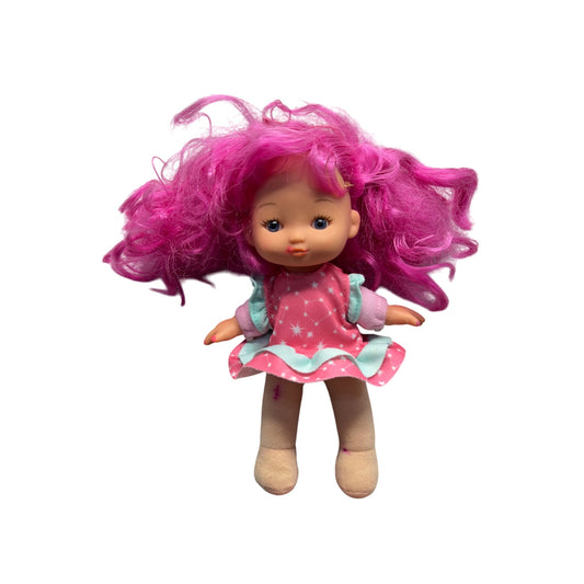 Pink-Haired Plush Doll With Starry Dress by GiGo Toys #9974