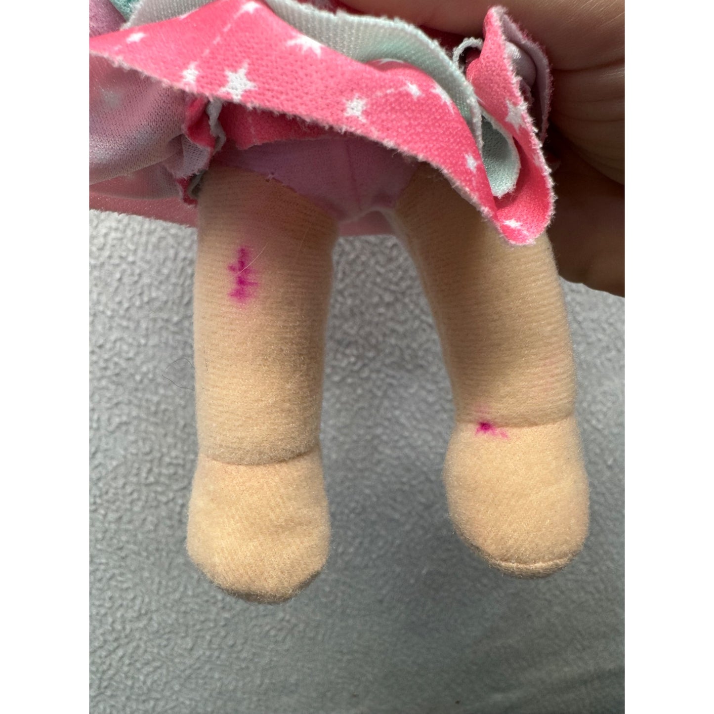 Pink-Haired Plush Doll With Starry Dress by GiGo Toys #9974