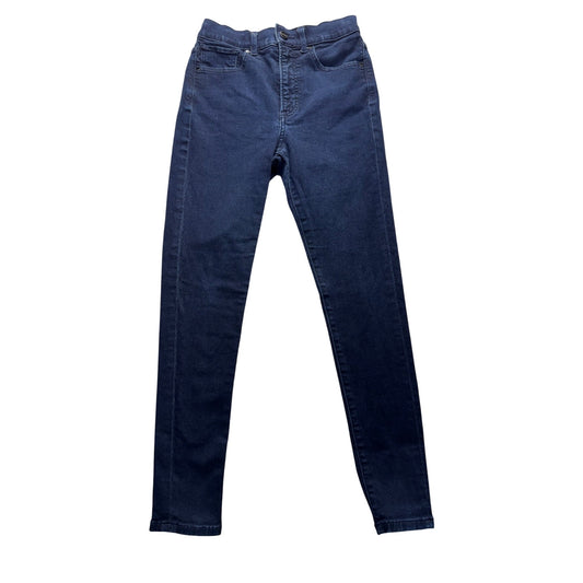 Express Skinny High Rise Jeans Size 4R Blue #7943