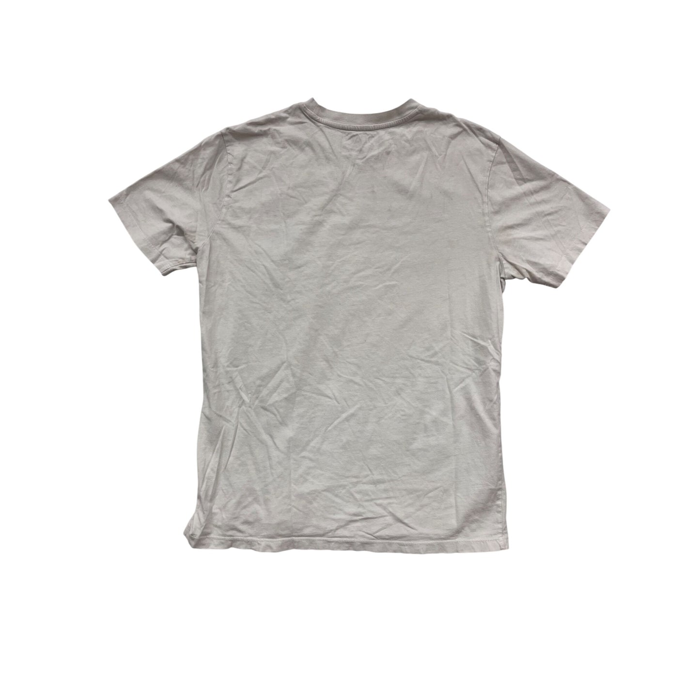 2Pac Bandana Graphic T-Shirt Crew Neck White Short Sleeve Casual Tee #317A