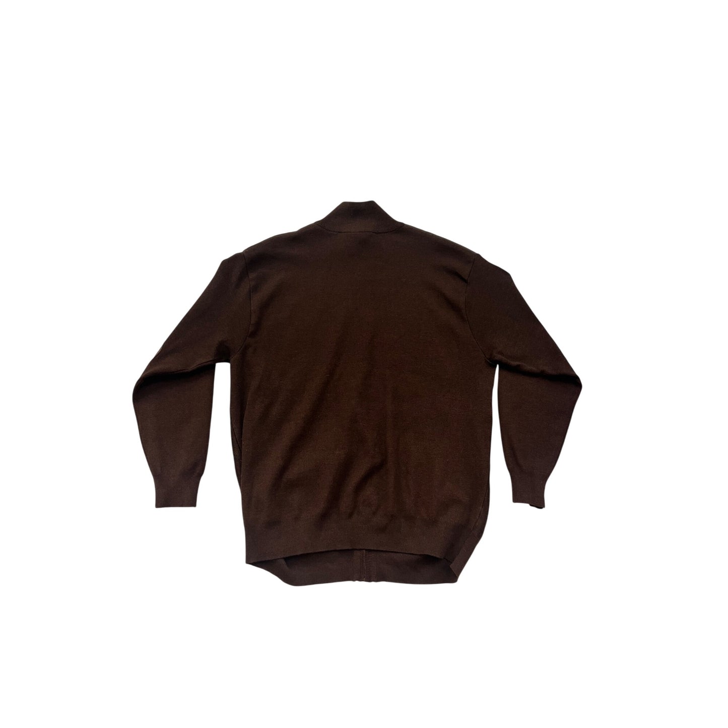 Michael Irvin Mens 4XL Brown Knit Cardigan #8802