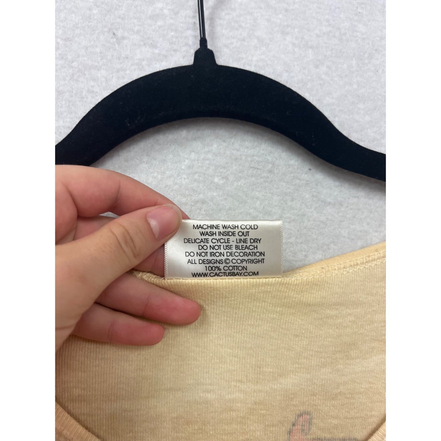 Cactus Bay L Long Sleeve Pepper Print Top #524A